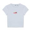 Jack Wills Womens/Ladies Chili Pepper Fitted Crop Top