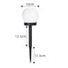 Led Solar Energy Powered Bulb Lamp Waterproof Outdoor Garden Ball Light