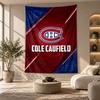 Decorative Tapestry,Montreal Canadiens Printed Wall Art, Lightweight Wall Hanging For Bedroom Background