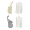 Handmade Ornament Mold Elephant Decor Candle Mold for DIY Soap Decorations