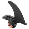 Surfings Wasserscheiden Finne, Abnehmbare Mittelfinne mit Basis, Stand-Up-Paddle-Surfbrett-Heckruder für Paddleboard