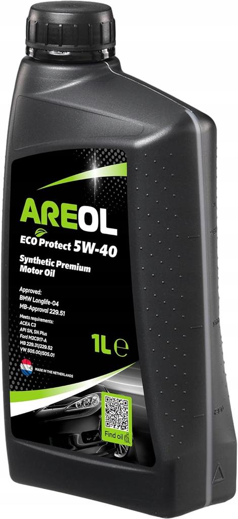 Areol eco protect 5w-40 olej silnikowy 1l