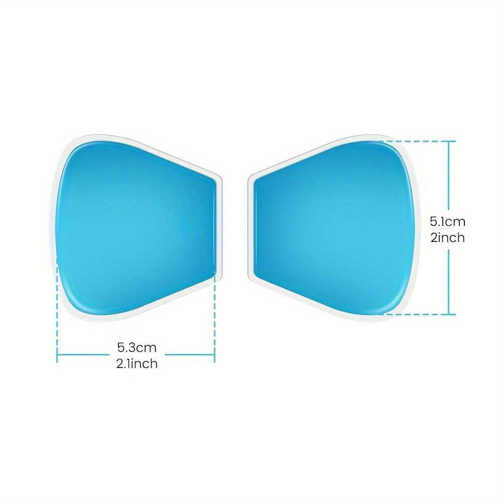 Gel Pads for Neck & Body Massager, Non-Powered Replacement Gel Sheets, Comfortable Back Massage Device Patches, Durable & Reusable, for Home Spa