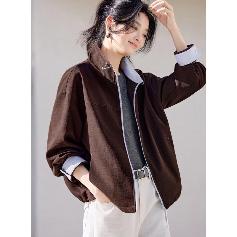 Mohan Yimei Mock Neck Cropped Sweatshirt S