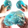 Blå Maltose Squishy Legetøj Anti Stress Sensorisk Fidget Legetøj Blødt Simuleret Gennemsigtigt Blå Maltose Langsomt-tilbagegående Afstressningslegetøj