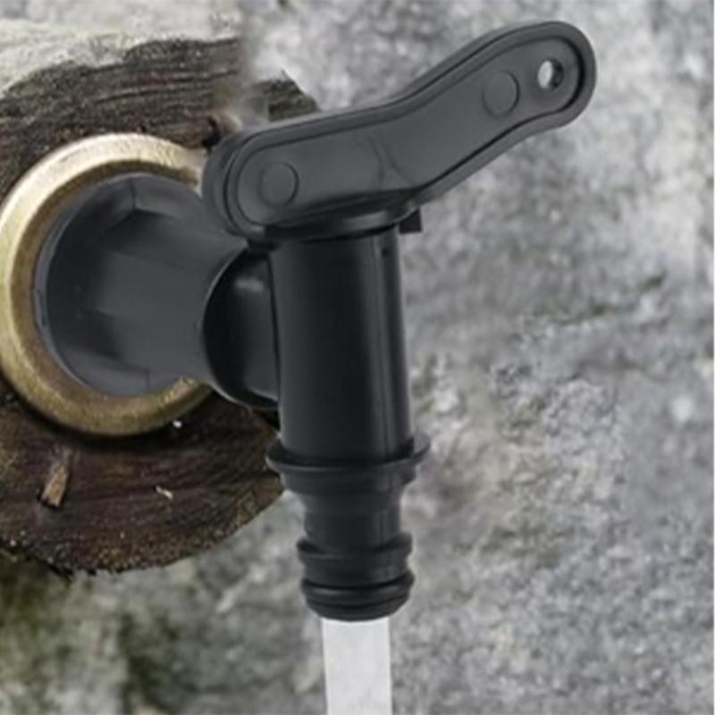 2 szt. 3/4 cala Kran do beczki na deszczówkę Kran do zbiorników wodnych Ogrodowy Kran zamienny Kran wodny z mosiarną posiadą Złącze węża do zbiornika wody Części