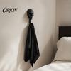 Personalized Wall Pendant 2Pcs 3D Printed Skull Hook, Gothic Dark Mounted Hanger, Geometric Halloween Hanger Towel Key Hat Storage Hook for