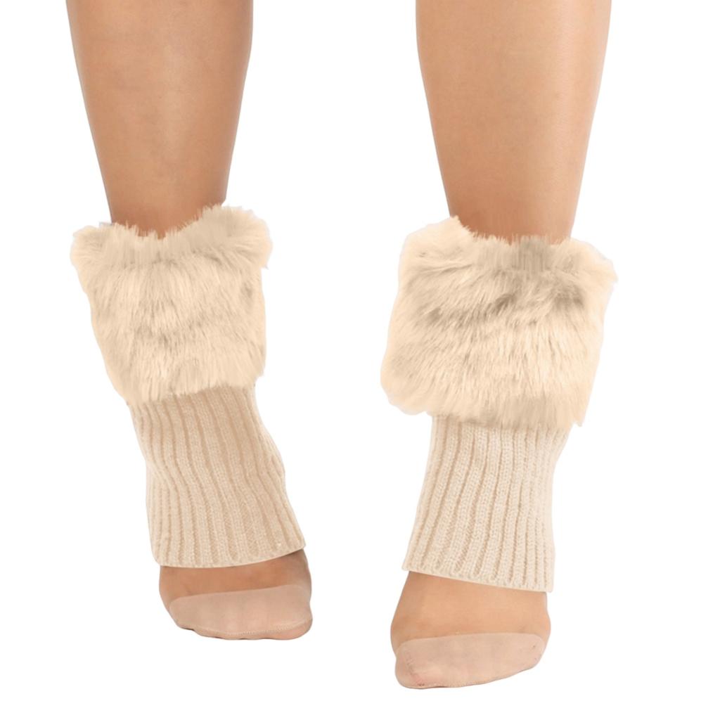 Women's Winter Woolen Sock With A Flip-top Knitted Woolen Sock