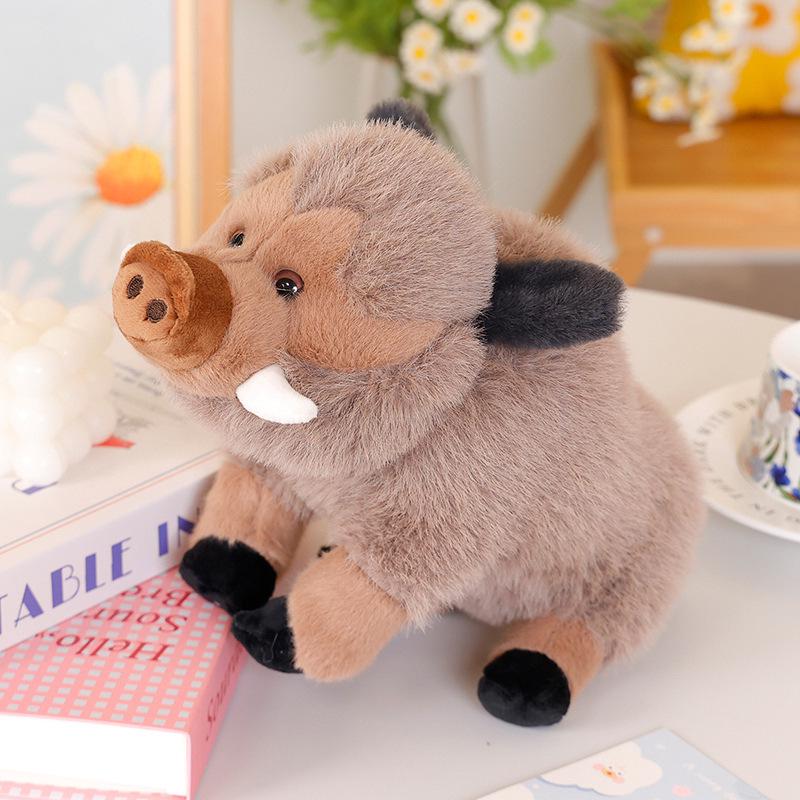 

Adorable Wild Boar Plush Toy - Cute Pig Doll for Children and Claw Machines 25cm (0.1kg)