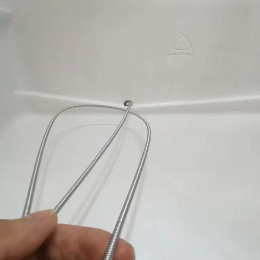 Brosse flexible Outil de dragage d'eau pour drain de réfrigérateur Entretien du réfrigérateur
