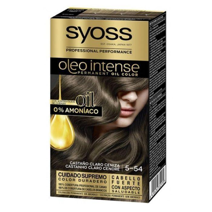 

Перманентная краска для волос Syoss Oleo Intense 5-54 Светло-пепельно-коричневый