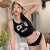 2025 New Style Women's Two-Piece Swimsuit: Sweet, Spicy, Sporty Korean Beach Bikini