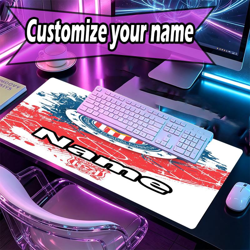 Kişiye Özel İsimli Club Deportivo Guadalajara Desenli Mouse Pad, Dizüstü Bilgisayar Masa Matı, Ev İçin Dekoratif Masa Matı Klavye Altlığı Hediye