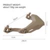 Tactical Face Mask Folding Windproof Breathable Lightweight Durable Realistic Design for Outdoor Airsoft Paintball Training