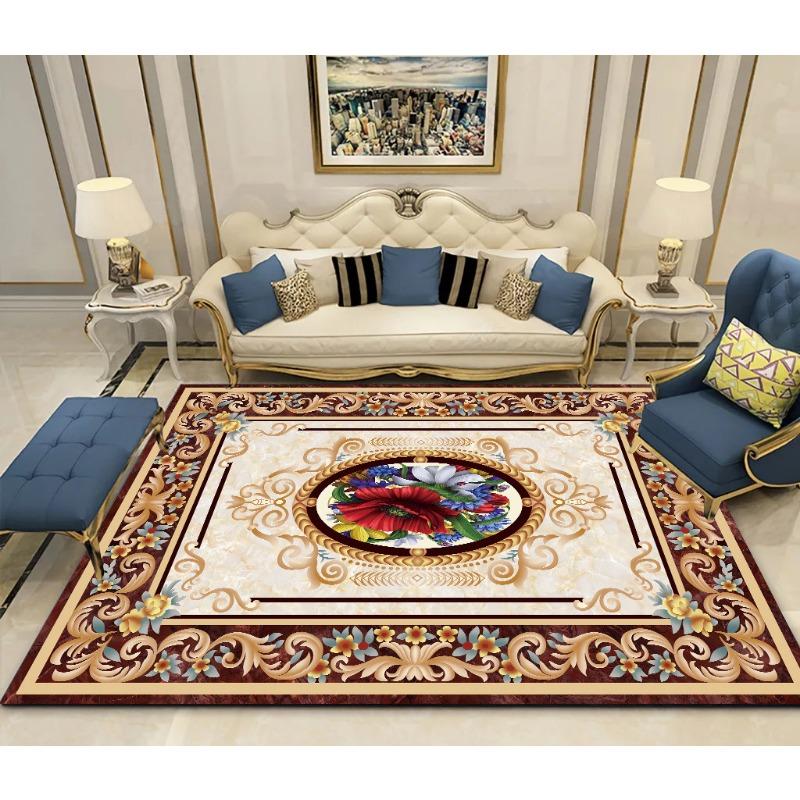 

Living Room Carpet Sofa Table Large Area Rugs Hallway Balcony Long Floor Mat Anti-slip Doormat 100 * 160cm