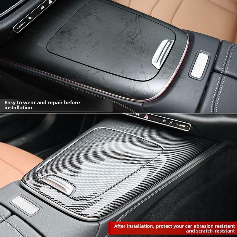 For Mercedes-Benz W214 E-Class 2024+ interior modified center control panel decorative stickers