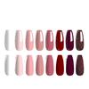 LIMEGIRL 8 Colors UV Gel Nail Polish Set, Long-Lasting Shine, Quick Dry, Soak Off LED Gel Nail Kit