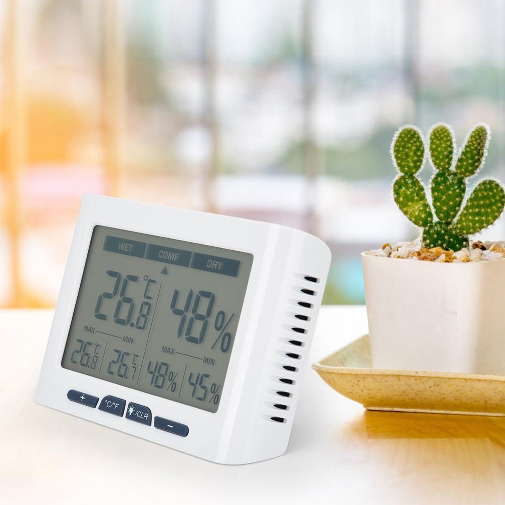 

Household Electronic Thermometer Hygrometer Humidity Gauge Digital Indoor Room Temperature and Humidity Monitor
