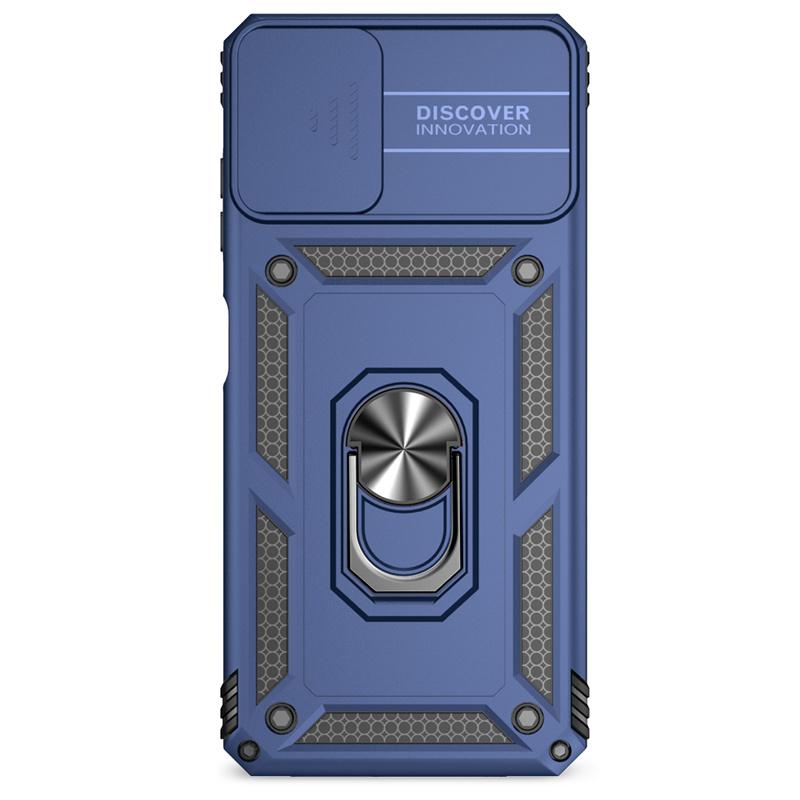 For Samsung Galaxy A07 Case Slide Lens Protector Armor Phone Cover for Sumsung A07 A 07 GalaxyA07 4G Ring Stand Shockproof Funda