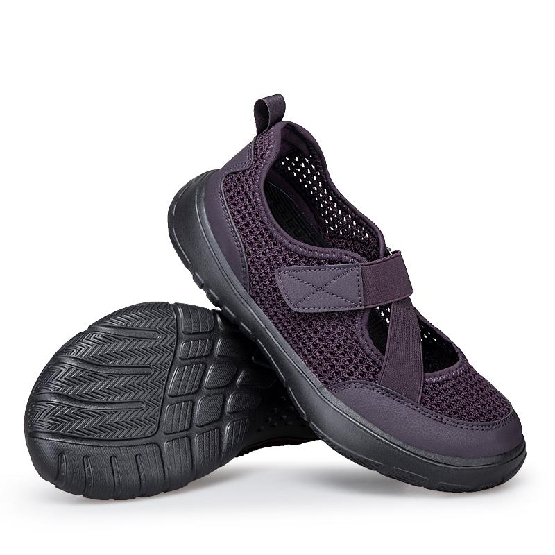 Women's Summer Sandals Outdoor Walking Shoes Non Sliding Minimalist Sports Shoes Suitable Diabetic Elderly