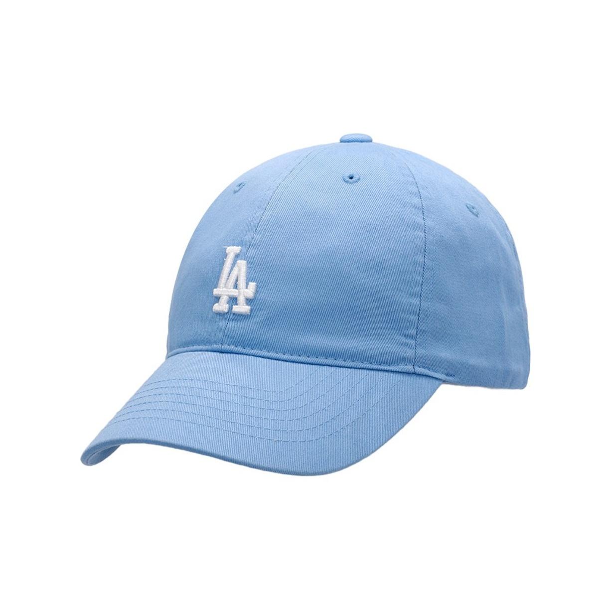 Хлопковые Бейсболки MLB CP77 Унисекс Небесно-Голубые Модные 3ACP7701N-07SBS One Size