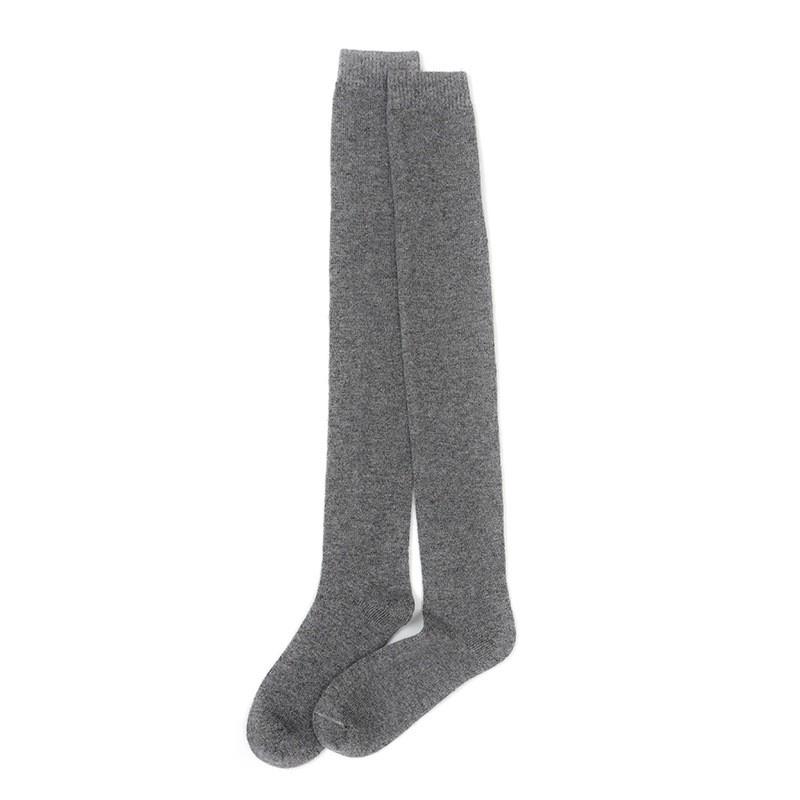Womens Cashmere Over Knee Socks 2026 Fall Winter Slim Warm Casual