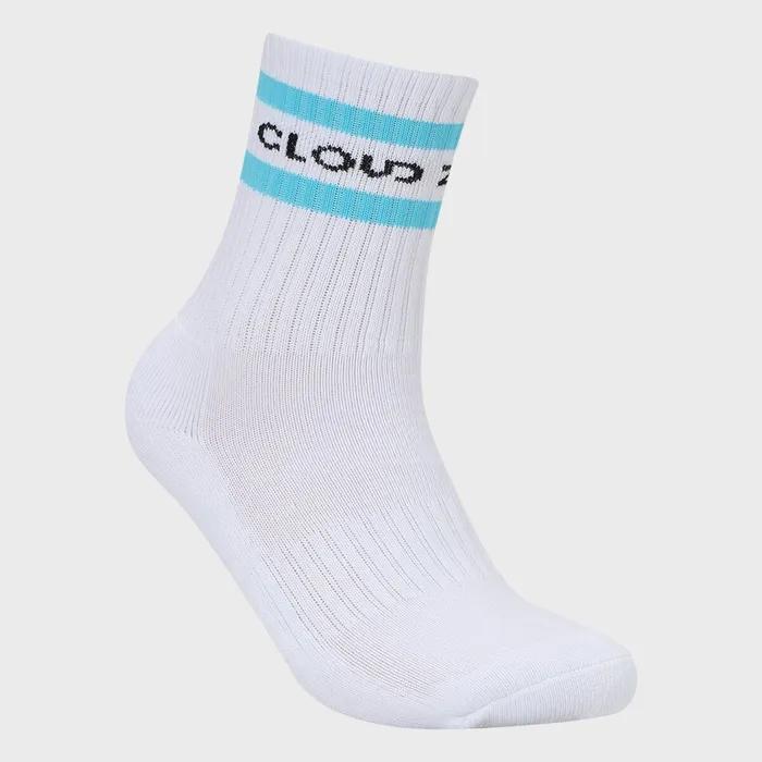 2S Crew Socks (2P) (0097055) CZFAF1SC903SB-WHITE