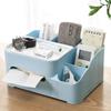 Nordic Multi-Compartment Tissue Box with Remote Holder