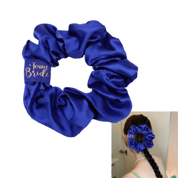 Bridesmaids Scrunchies for Party Updos Hair Elastic Hair Circles Satins Hair Ties Hair Scrunchy Proposal Wedding Gifts