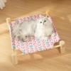 Sturdy Pet Camp Bed Detachable Cat Bed Practical Cat Hammock Bed  Cat Supplies