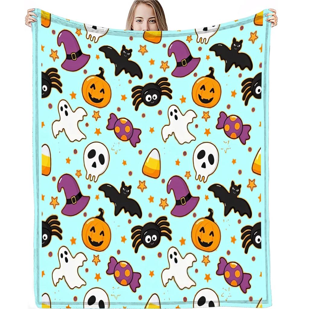 Halloween Print Blanket