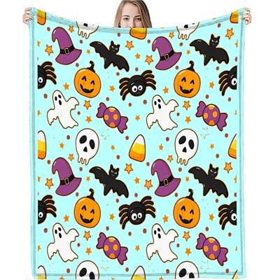 Halloweenská deka s potiskem