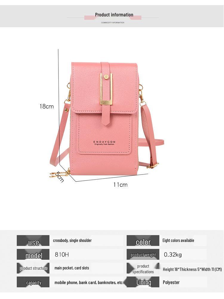 2023 Touchscreen Versatile Korean Style Crossbody Phone & Wallet Shoulder Bag