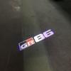 2Pcs LED Car Door Welcome Light Logo Ghost Shadow Courtesy Projector Lamp For GAZOO Racing AE86 GT86 Mark X Reiz GR SPORT