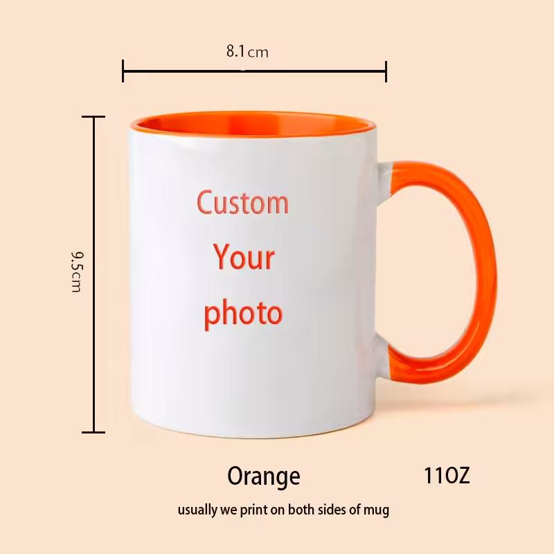 DIY Your Photo Mug,  Name  Text Cup,ize Coffee Mugs, Tea Cups, Mothers Fathers day, Christmas New Year Best Gift