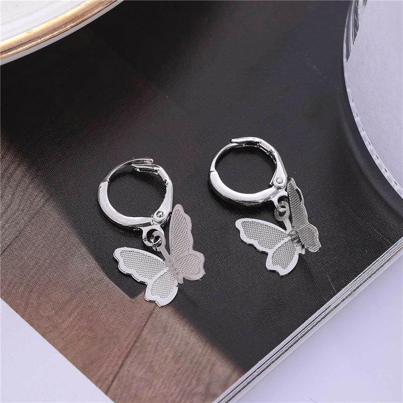 MIIAOPAI S925 Silver Romantic Butterfly Earrings Women Fashion Temperament Diamond Butterfly Stud Earrings Student Jewelry MIIAOPAI S925 Silver Romantic Butterfly Earrings Women Fashion Temperament Diamond Butterfly Stud Earrings Student Jewelry