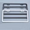 2Pcs Rustproof Car License Plate Frame Universal Car Frame Plate  Vehicles Exterior Decoration