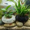 Porous Structure Fish Shrimp Hiding Cave Wide-View Breeding Shelter Betta Habitat  Small Fish