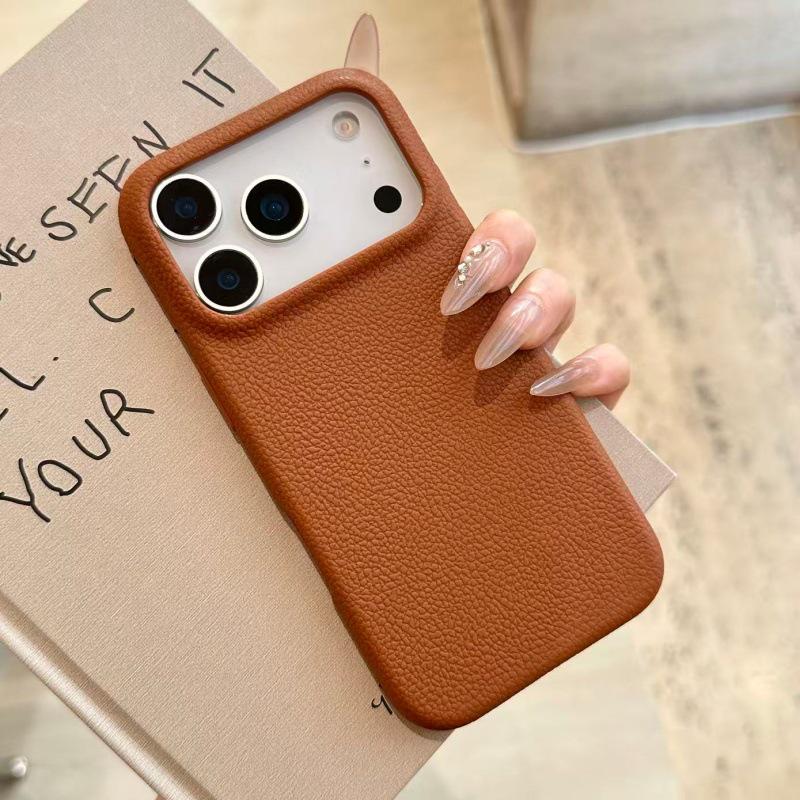 Premium Faux Leather Phone Case for iPhone 17 Pro Max - Durable, Drop-Proof Protection
