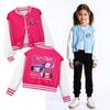 Bambine Ragazze Anime Cartone Animato Cantante POP Super Star Rumi Zoey Mira Stampato Casual Maniche Lunghe Giacca da Baseball Cappotto