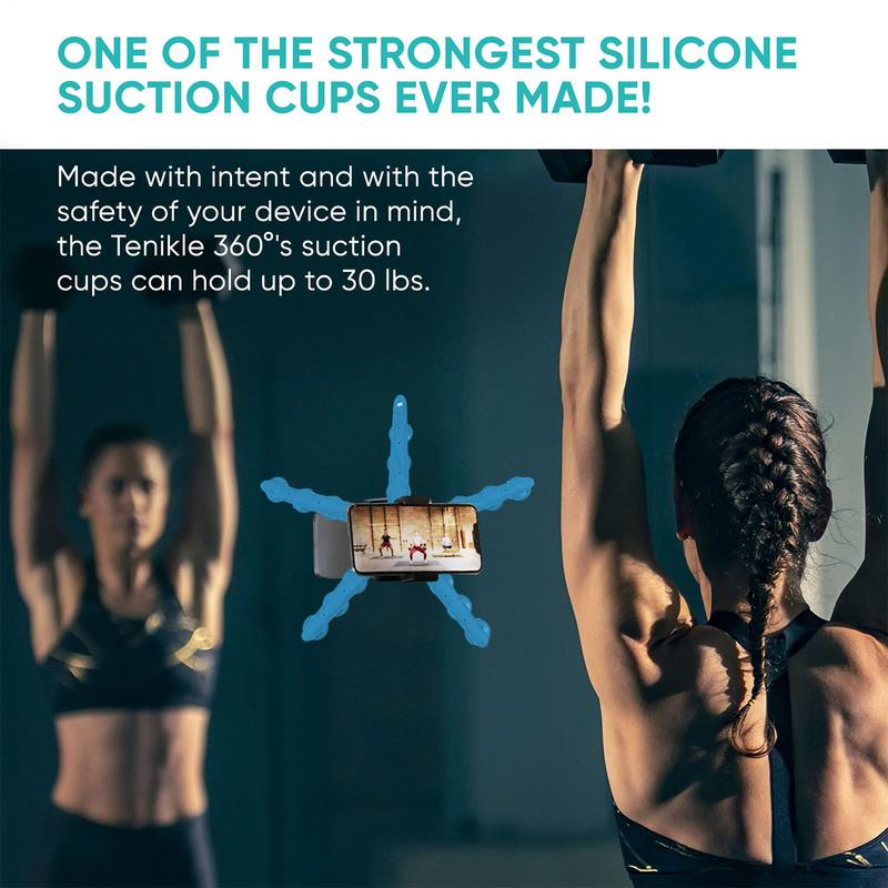 Octopus Phone Holder Flexible Tentacle Stand Mobile Phone Action Camera Bendable Suction Cup Mount & Holder For Camera Phone