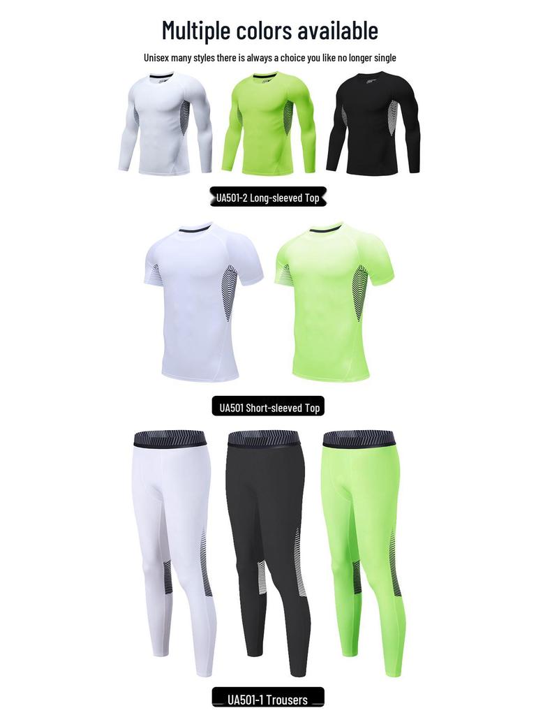 Children's Quick-Dry Tight Base Layer: Men's Autumn/Winter Running, Girls' Basketball, Football High-Elastic Training Suit.