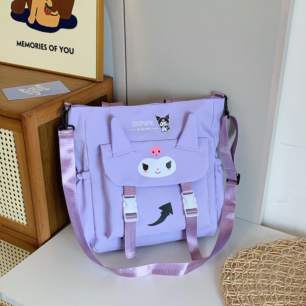 2025 new college style women's bag, student crossbody large-capacity class bag, light tutoring bag, shoulder handbag