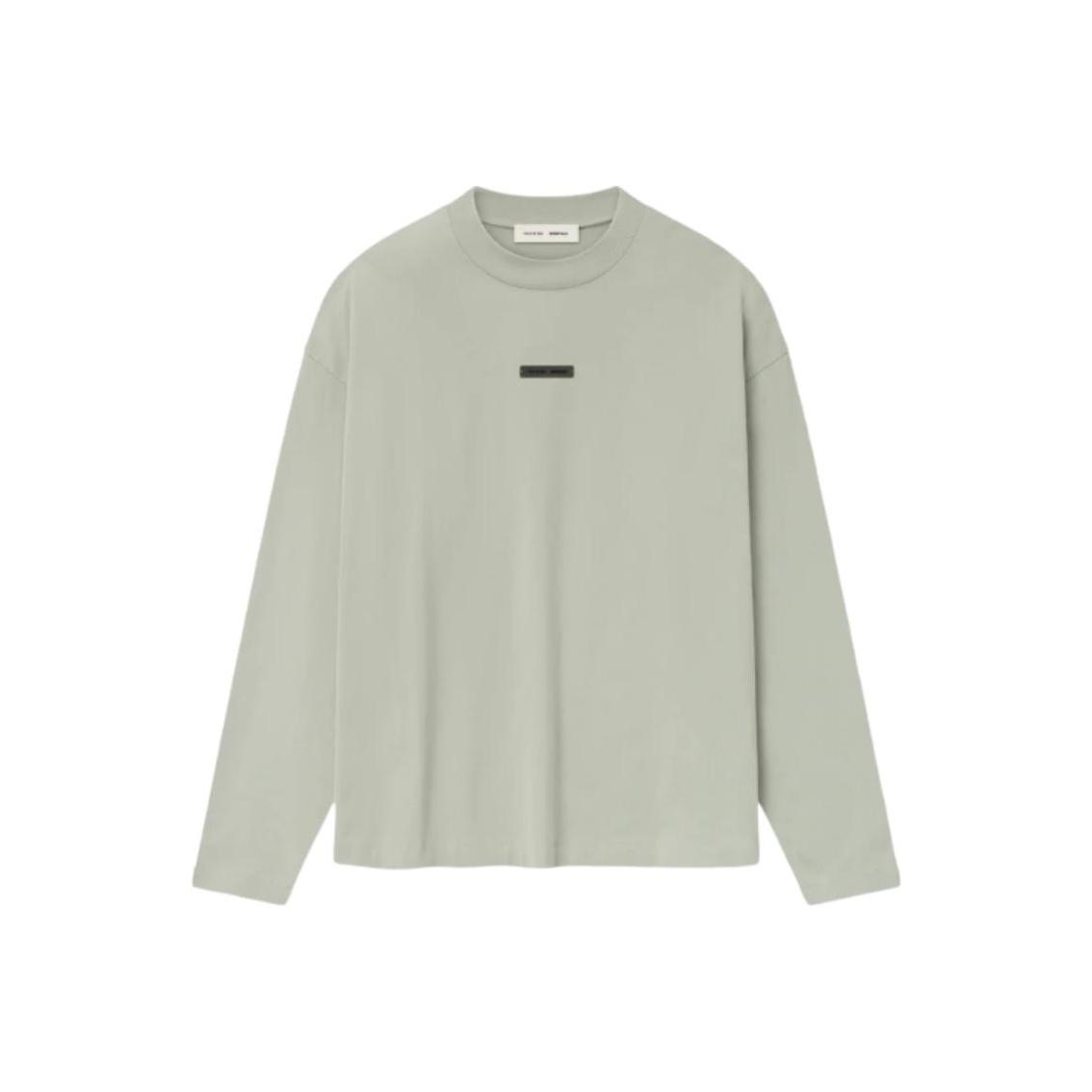 Fear of God Essentials Classic Long Sleeve Tee Abbey Stone Men Tops Tan 125SP254206F L