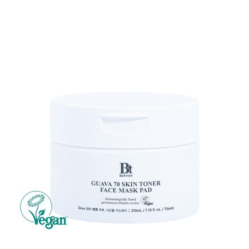 

Benton Guava 70 Тонер-пэды для кожи Оригинальный продукт