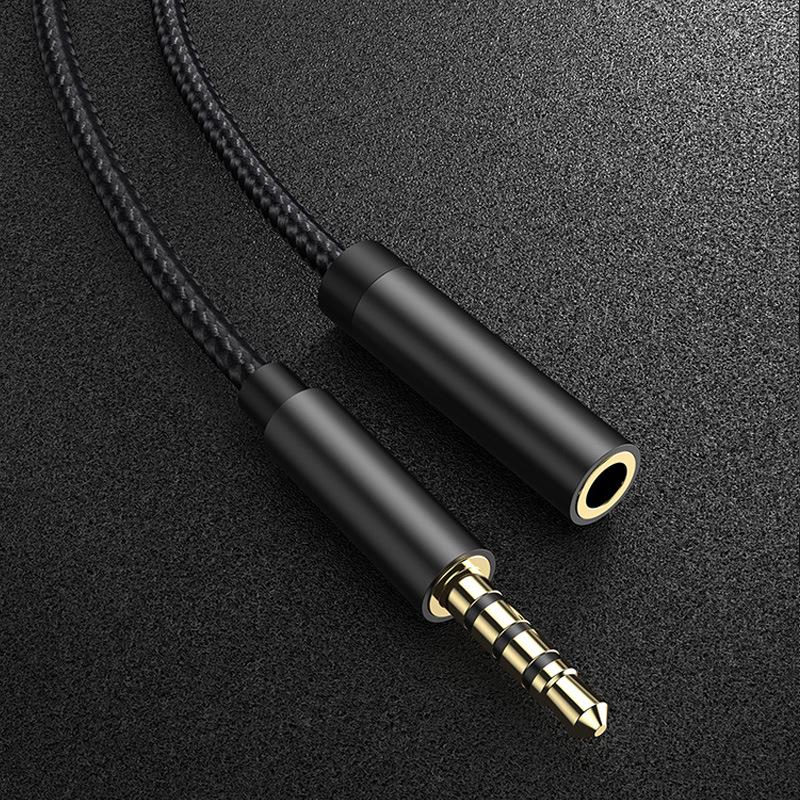 3.5mm Male to Female Audio Extension Cable for Headphones, Speakers, Microphones, Computers, and Mobile Phones