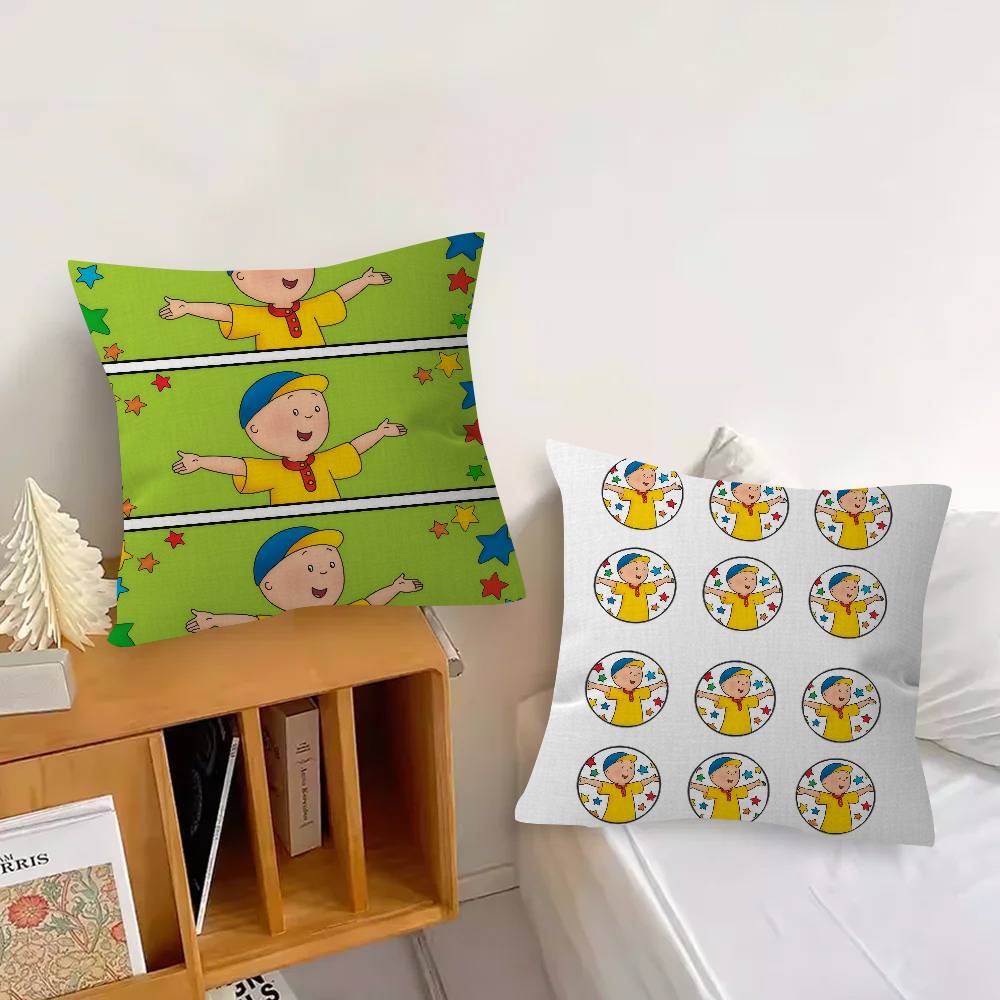 Cartoon Cute Caillou  pillow cover sofa cushion cover home room decoration children gift
