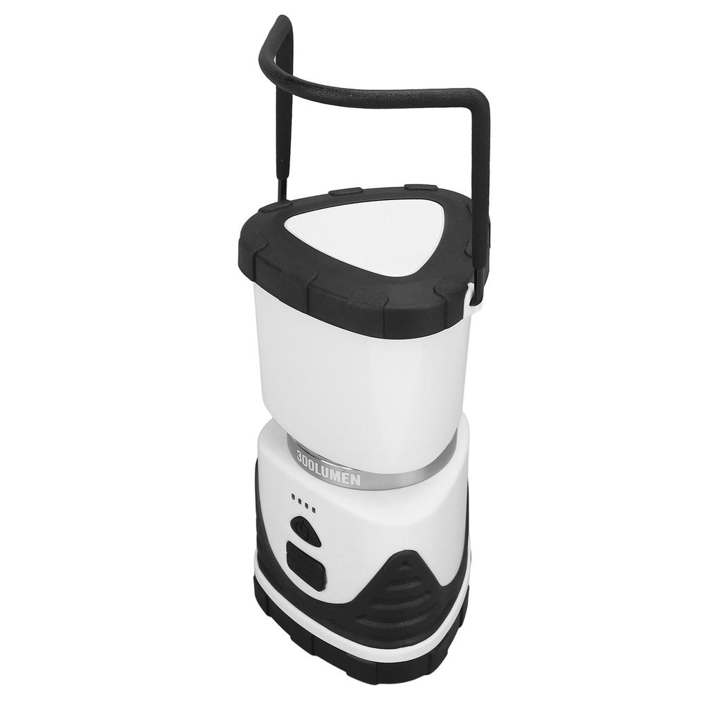Camping Lantern 300LM 3 Modes IP65 Waterproof USB Rechargeable Portable Tent Light for Emergency Power Outage Hiking Camping