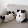 Cat Plush Cushion With Embroidered Cartoon Design For Living Room Decor