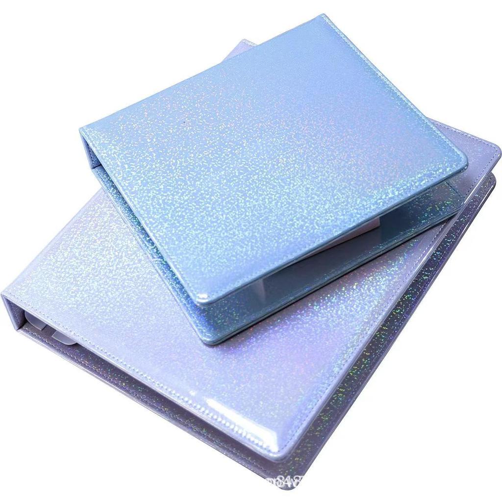 A4 Star-Chasing Gradient Photo Album: Nine-Square Card Book for Polaroids, Postcards & Idol Photos A5
